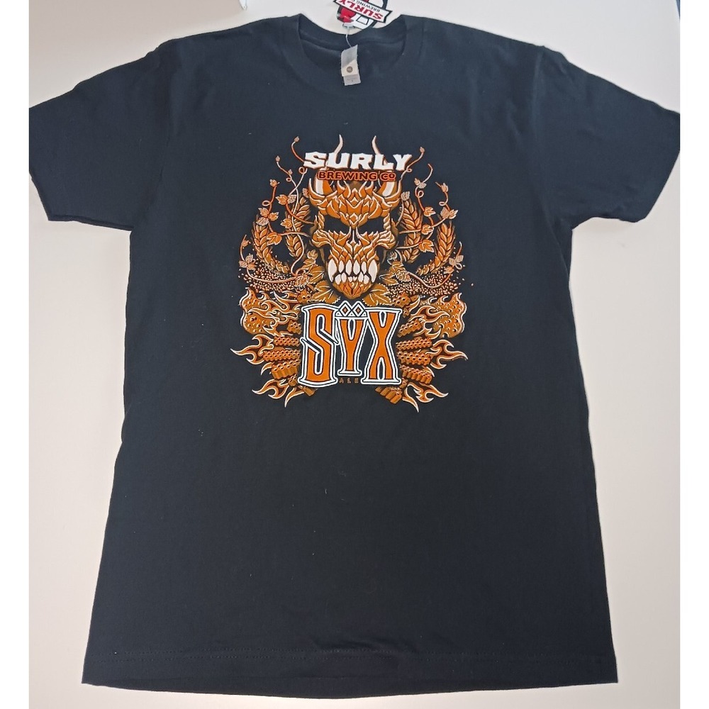 Surly Brewing Co SYX Mens Shirt Small Minnesota Beer Brewery‎ Beerfest Graphic